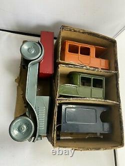 1920's Neff Moon Interchangeable Truck with Partial Box Set No. 10 Very Rare Toy