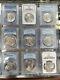 1921-1935 Complete Set Peace Dollars Graded Ngc Pcgs Cac Ms64-ms65 Very Rare Set