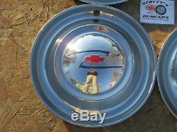 1949 Chevy Deluxe, Accessory 15 Wheel Covers, Hubcaps, Set Of 4 Very Rare