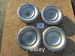 1949 Chevy Deluxe, Accessory 15 Wheel Covers, Hubcaps, Set Of 4 Very Rare