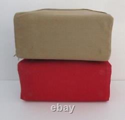 1959 Vintage Very Rare Cloth covered Dome Lunchbox set of 2 Mint by Universal
