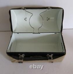 1959 Vintage Very Rare Cloth covered Dome Lunchbox set of 2 Mint by Universal