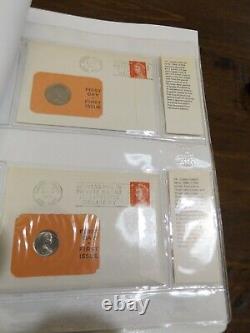 1967 First Day Cover Pnc Complete Set 1 Cent To 20 Cent Very Rare