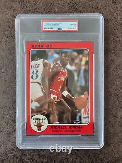 1984-85 STAR Chicago Bulls 5x7 Set Michael Jordan RC PSA 8 Very Rare Set