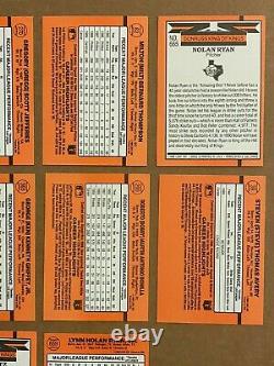 1990 DONRUSS Error Collection! Very rare set! 11 Cards total