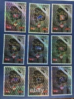 1995 Collector's Edge 22K Prism Excalibur Raindrop Complete Set /200 Very Rare