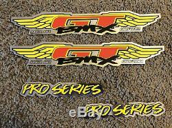 1995 GT Pro Series BMX Decals sticker set NOS VERY RARE! GT BMX