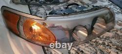1998 2002 lincoln towncar European style headlight set Very rare import Japan