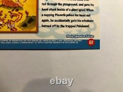 1998 Topps Pikachu's Vacation Trapped Charizard Pokemon Card foil holo Very Rare