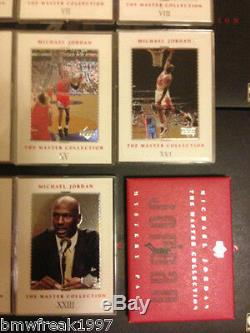 1999-2000 Michael Jordan Master Collection Upper Deck Card Set #/500 Very Rare