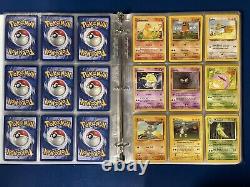 1999 Pokémon 100% Complete Base Set 102/102 Holo Rare Old Pokemon Cards