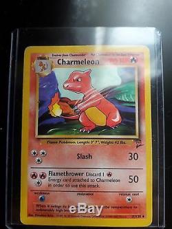 2 First edition Carmander/Charmeleon card set MINT Super Rare Very lightly used