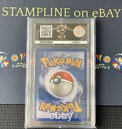 2000 Base Set 2 CHARIZARD 4/130 Ace Grading 4 Very Good with Ace Label