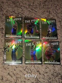 2002-03 Topps Chrome The Move Refractor Rc Rookie Partial 6 Card Set Very Rare