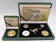 2002 Natura Gold Coin Set Cats Of Africa- Cheetah Complete Set! Very Rare
