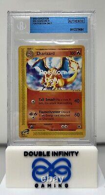 2002 Pokemon Expedition Charizard For Position Only Test Card (Error) BGS