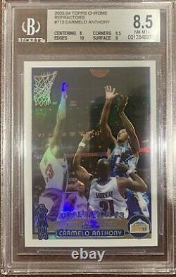 2003-04 NBA Topps Chrome REFRACTOR Set 164/165 Very Limited, Only 999 Made Rare