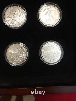 2003 Lord of The Rings 12 Silver Proof Coins Set! Very Rare And Hard To Find