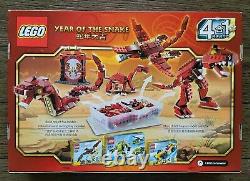 2013 Lego 10250 Year Of The Snake Sealed Unopened Chinese New Year Very Rare