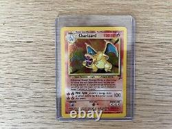 2nd Edition Charizard 4/130 Base Set 2 VGC very rare Pokémon Card