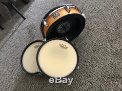 3 -Yamaha RHP100 Wooden 2-10 & 1-12 Drum Pad set + Cable -Very Rare to Find