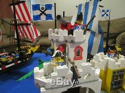 3 set Lot Vintage (1989) LEGO Pirates Ship sets 6274 6276 6285 VERY RARE
