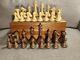 38b Vintage Drueke Chess Set Very Rare 5 King + Walnut Box Excellent
