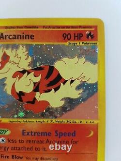 Arcanine H2/H32 Very Good Condition Rare Holo Aquapolis Set Pokemon Card