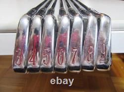 Ben Hogan Golf Clubs Dallas Muscle Back #3-9 7-piece set Used Very Rare