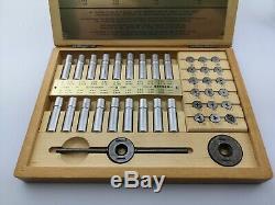 Bergeon 30010 Set of Watchmakers Taps & Dies Very Good Condition Rare Tools