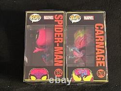 Blacklight Marvel Funko Collection, VERY RARE New With Protectors! 100% Authentic