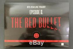 Bts-2014 Bts Live Trilogy Episode II The Red Bullet Poster Full Set Very Rare