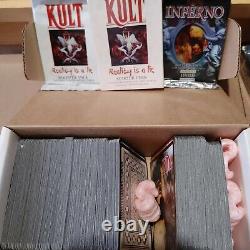 CCG Complete set KULT + INFERNO Expansion. Very Rare NM/Mint Never Played