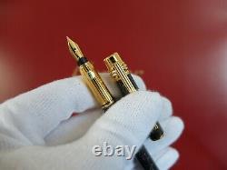 Cartier Must Fountain Pen With 18K Gold Nib Very Rare Brand NEW Set
