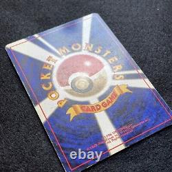 Charizard Base Set 1996 Japanese Pokemon card vintage old back F/S MP