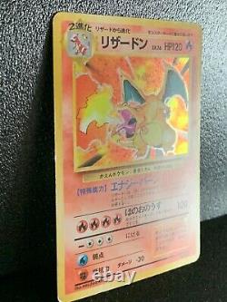 Charizard Holo Pokemon No. 006 Base Set Foil1996 Japanese Very Rare Japan F/S 3