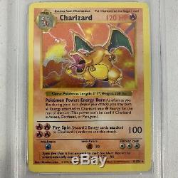 Charizard Shadowless PSA 3 Very Good 4/102 Base Set Holo Rare Pokemon Card