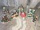Christmas Time Village Set -very Very Rare Vintage Collectible-ships N 24 Hrs