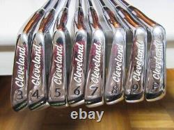 Cleveland Golf Club Tour Action Muscle Back #3-Pw 8 piece set Used Very Rare F/S