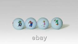 Club Nintendo MARIO GOLF 2014 Set Of 4 Balls Very Rare