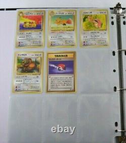 Complete Japanese Pokemon Jungle Set 48/48 Snorlax Flareon Jolteon Vaporeon