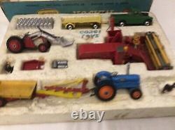 Corgi gift set 22 RARE Vintage Boxed Farming Models Very good for age