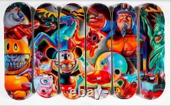 DGK x Ron English Full Set skateboard decks Limited Edition Very Rare