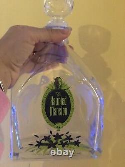 Disney Shag Haunted Mansion Decanter And Glass Set Of Three -VERY RARE
