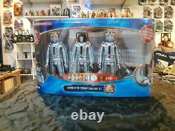 Doctor Who Revenge Of The Cybermen Collectors Action Figure Set VERY RARE