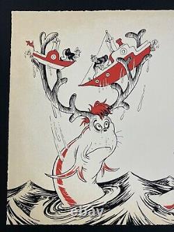 Dr. Seuss Secrets Of The Deep Secret Art Set of 2 Limited WithBook VERY RARE