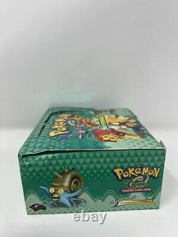 EMPTY Booster Box Skyridge pokemon set very rare nm with acrylic magnetic case