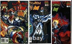 Earthworm Jim 1 2 3 Marvel Absurd Comics (1995-1996) Complete Set Very Rare