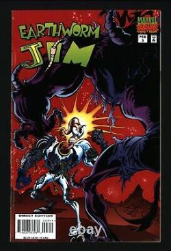 Earthworm Jim 1 2 3 Marvel Absurd Comics (1995-1996) Complete Set Very Rare