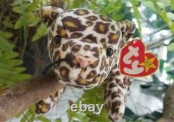 FRECKLES Very Rare Beanie Baby Manufacturer's Error made only 1 set of whiskers